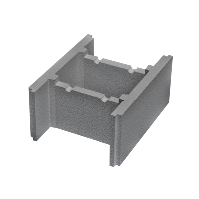 Блок незнімної опалубки (510х400х235)