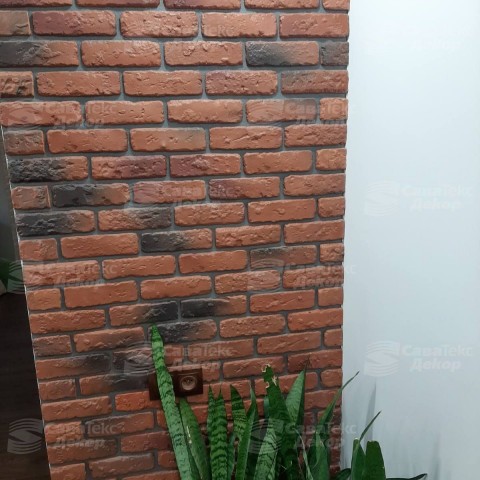 Цегла Антична червона (гіпсова)