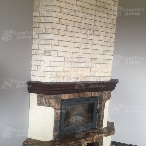 Цегла мармурова бежева