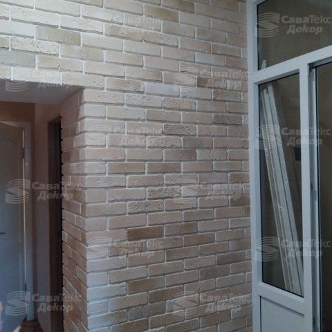 Цегла травертин бежева