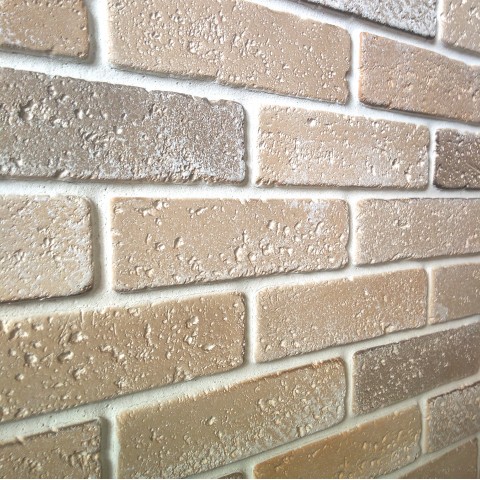 Цегла травертин бежева