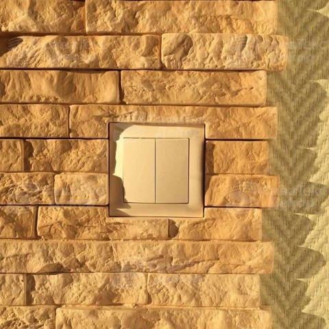 Плитка гірський пласт бежевий